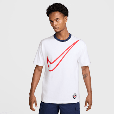 Paris Saint-Germain Swoosh Men's Nike Soccer T-Shirt. Nike.com